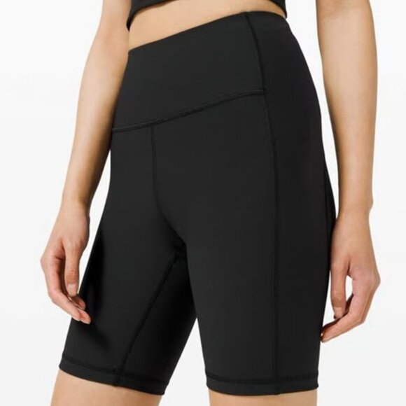 Lululemon Ribbed Contoured High Rise Short 8" - Picture 1 of 8